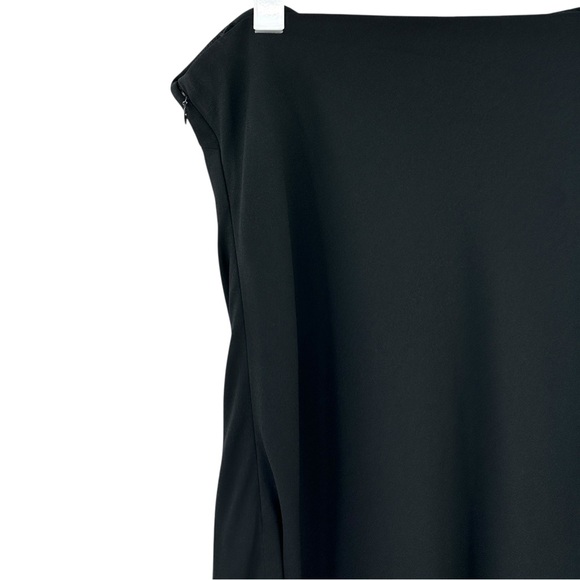 Babaton Resolution Dress - Black Strapless Japanese Crepe Maxi Dress sz XL - Picture 9 of 14